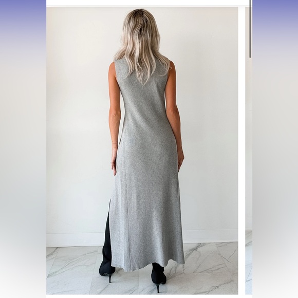 NWT NanaMacs Sleeveless Mock Neck Maxi Top - Picture 2 of 5